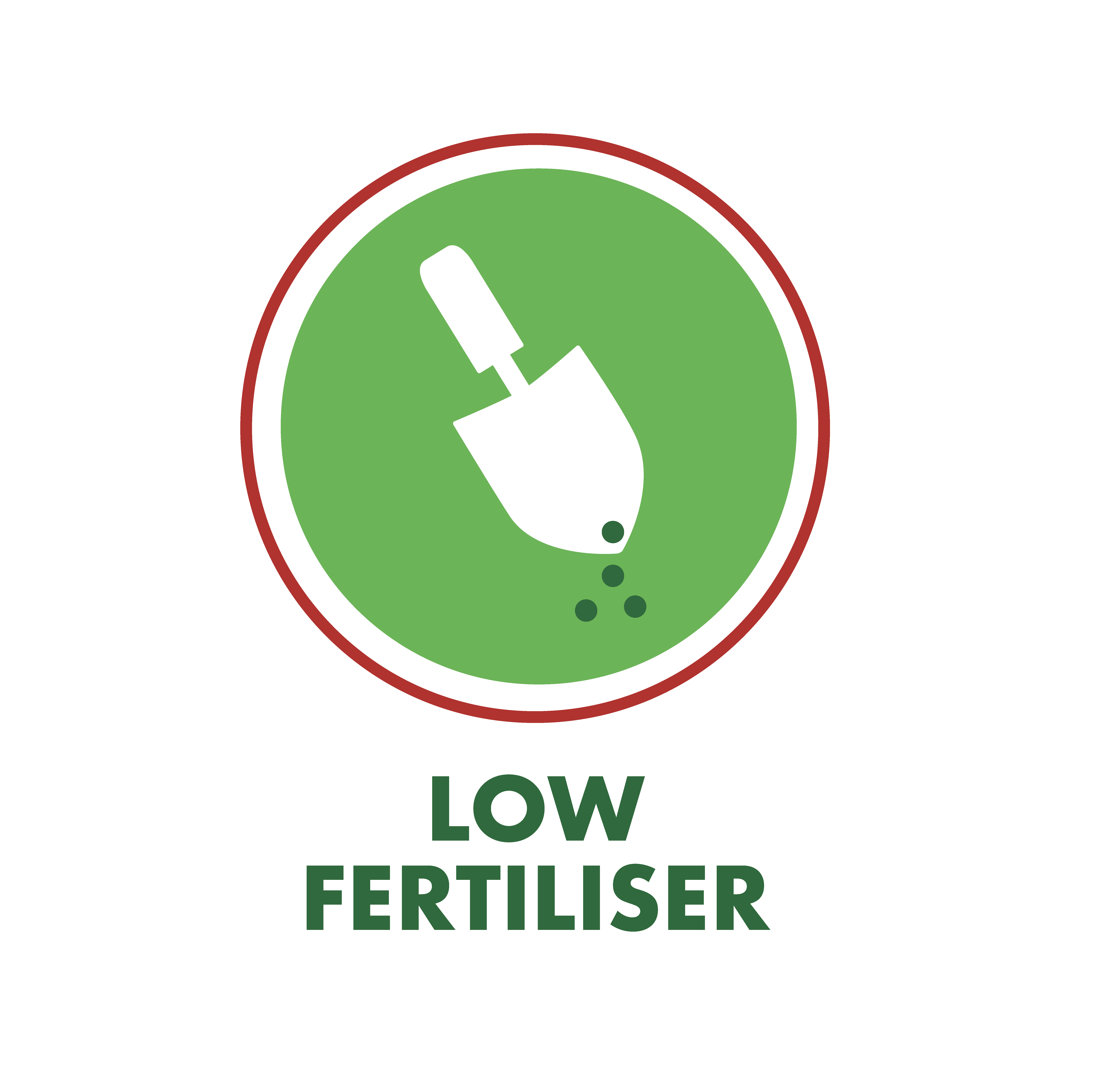 Low Fertiliser advance turf icon